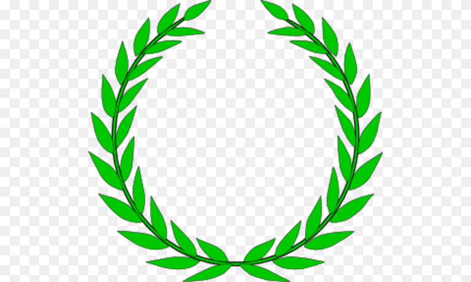 Laurel Wreath, Green, Emblem, Symbol, Plant Png Image
