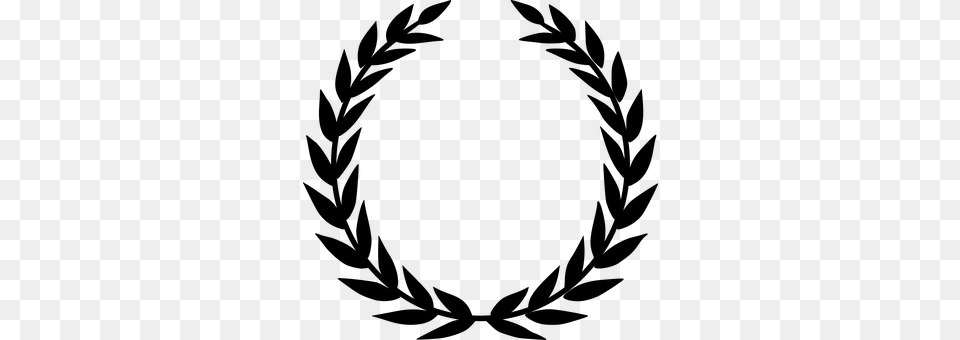 Laurel Wreath Gray Free Png Download