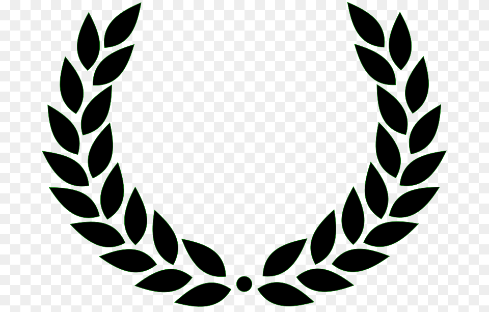 Laurel Wreath, Green, Pattern, Emblem, Symbol Free Png