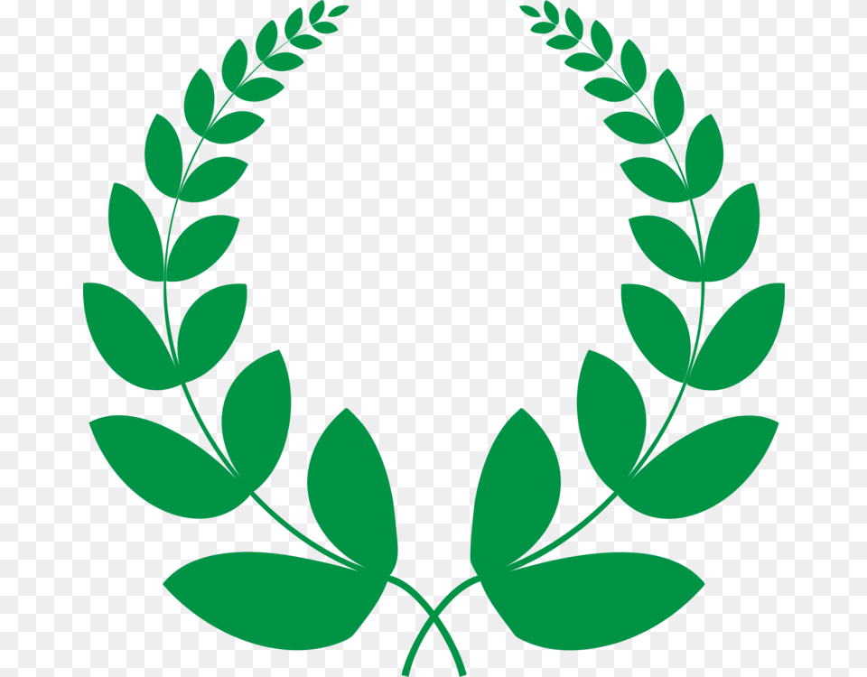 Laurel Wreath Bay Laurel Olive Wreath Crown, Green, Leaf, Plant, Pattern Free Png