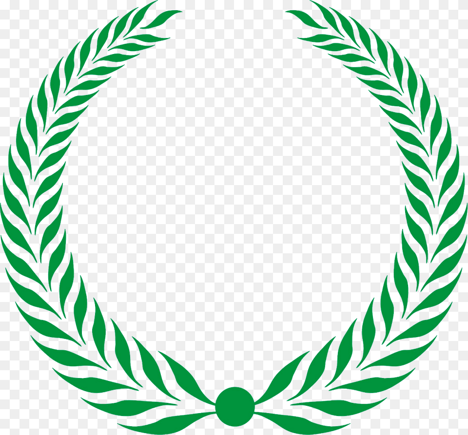 Laurel Wreath Clipart, Oval, Green, Plant, Pattern Png Image
