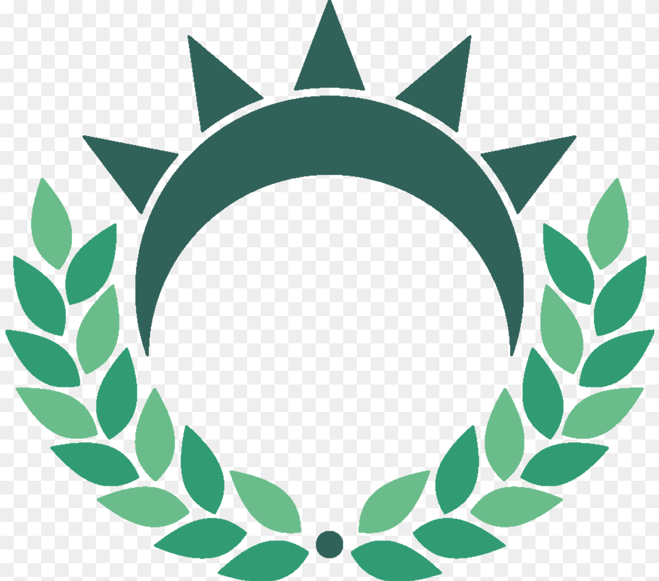 Laurel Wreath Clipart Download Laurel Tree Apollo Symbol, Emblem, Green Png Image