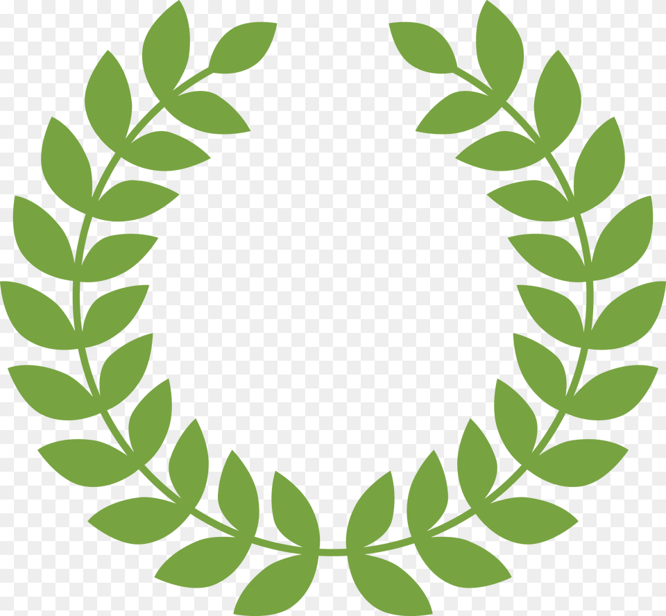 Laurel Wreath For Medal Greek Laurel, Green, Leaf, Plant, Symbol Free Png Download