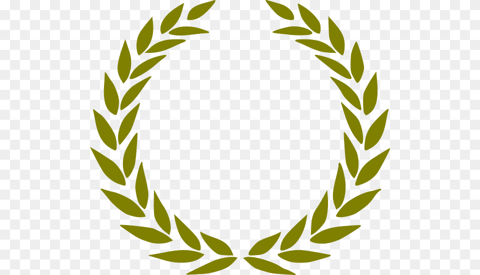 Laurel Wreath Gold, Emblem, Symbol, Green, Oval Png Image