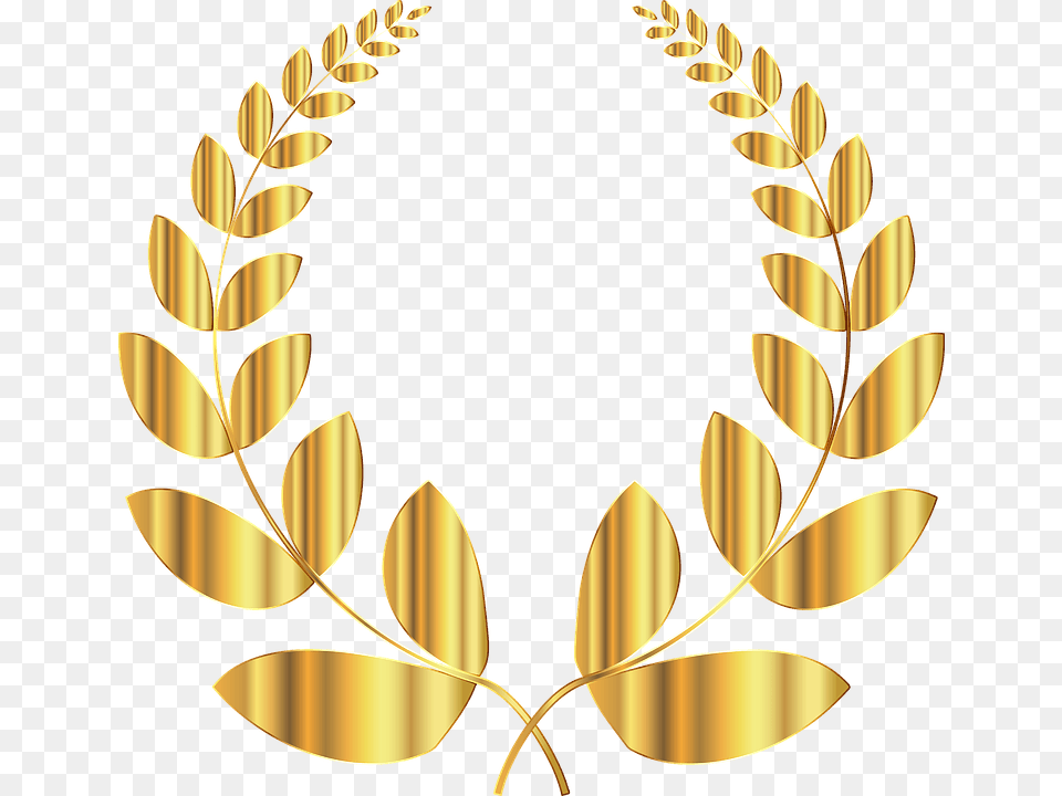 Laurel Wreath Greece Corona De Olivo Dorada, Gold Free Png Download