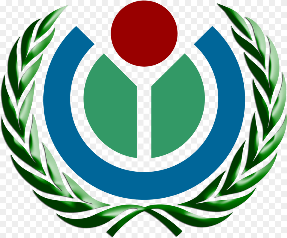 Laurel Wreath Wikimedia United Nations, Emblem, Symbol, Logo Png Image