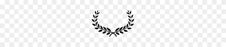 Laurel Wreaths Collection Noun Project, Gray Free Png Download