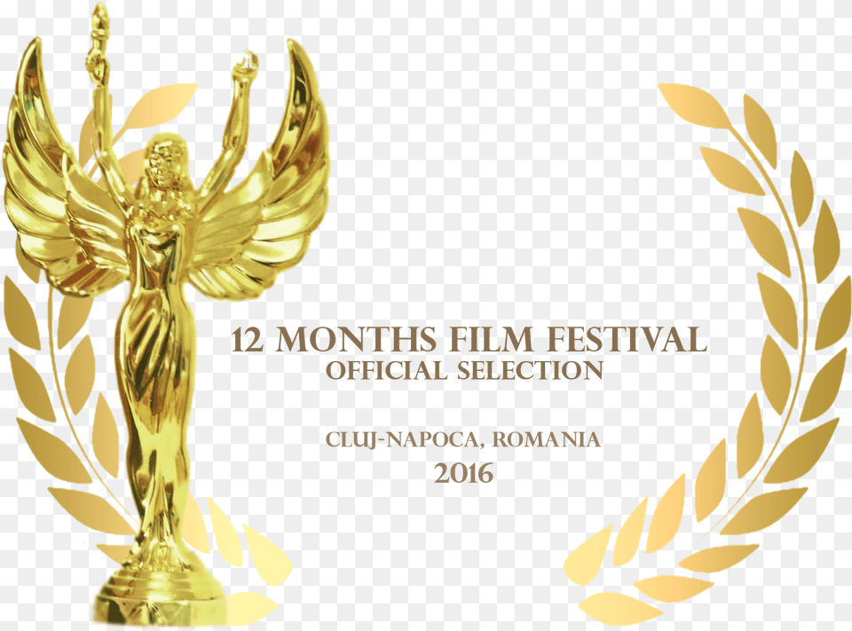 Laurels 12 Months Film Festival Audience Award, Gold, Adult, Bride, Female Free Transparent Png