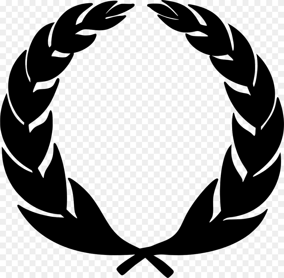 Laurels, Gray Free Png