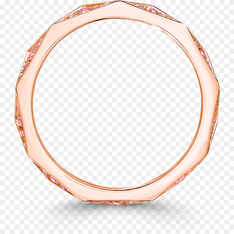 Laurence Graff Signature Pink Diamond Ring Rose Gold 23mm Bangle, Oval, Accessories, Jewelry, Wristwatch Free Png Download