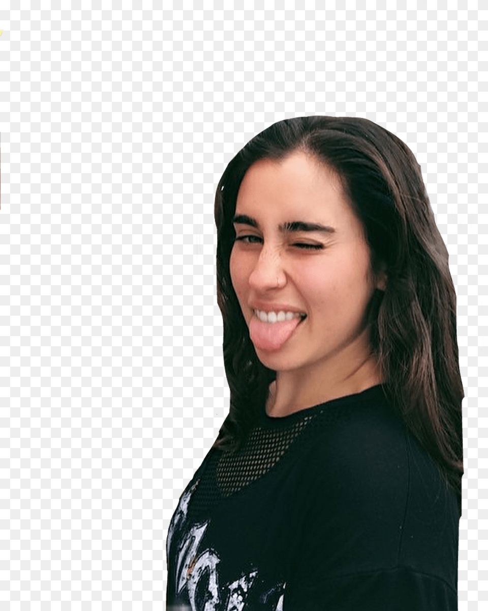 Laurenjauregui Sticker Girl, Adult, Smile, Portrait, Photography Png Image
