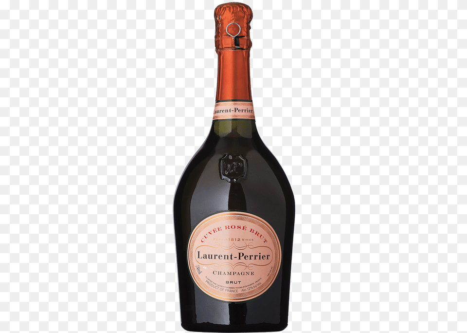 Laurent Perrier Rose Laurent Perrier Cuvee Rose, Alcohol, Beverage, Bottle, Liquor Png Image