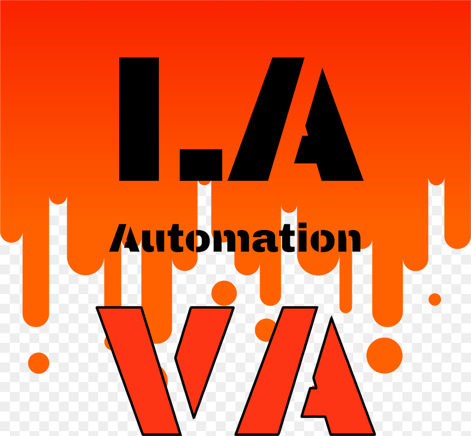 Lava Automation Graphic Design, Logo, Advertisement, Poster, Scoreboard Png Image