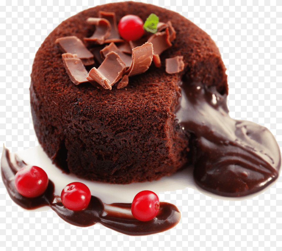 Lava Cake Picture Chocolate Cake, Food Presentation, Food, Dessert, Sweets Free Png