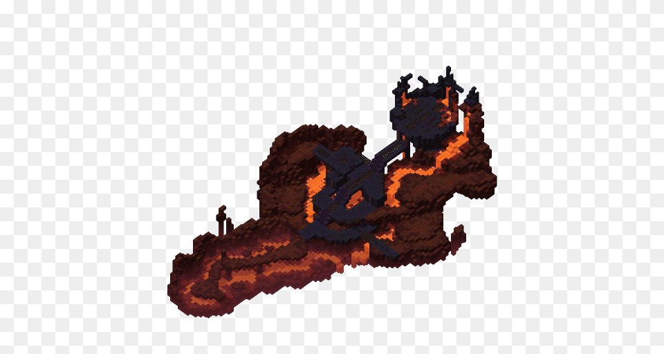 Lava Crest, Mountain, Nature, Outdoors, Bonfire Free Png