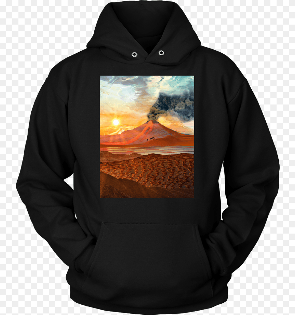 Lava Flow Hoodie Stand For Our National Anthem, Clothing, Hood, Knitwear, Sweater Png Image