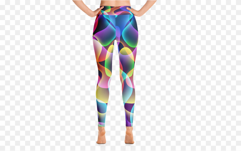 Lava Lamp Yoga Leggings Yoga Pants, Clothing, Hosiery, Tights, Spandex Png