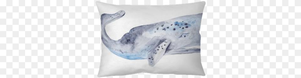 Lava Whale Indoor Outdoor Throw Pillow, Animal, Mammal, Sea Life, Fish Free Png