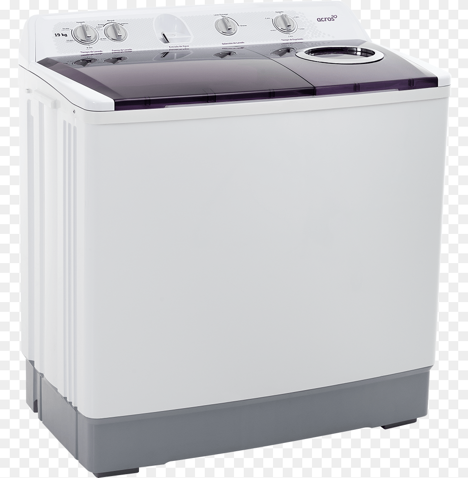 Lavadora Dos Tinas 19 Kg Washing Machine, Appliance, Device, Electrical Device, Washer Free Png
