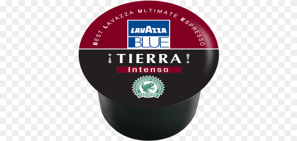 Lavazza Blue Tierra Espresso Capsule Lavazza Blue Espresso Tierra, Badge, Logo, Symbol, Bottle Free Png