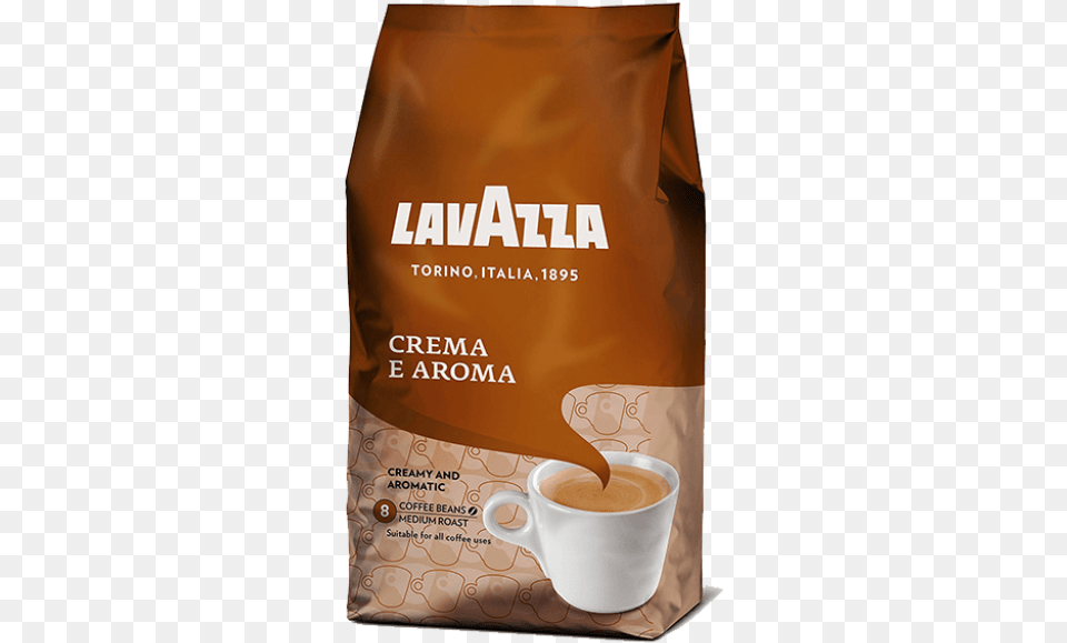 Lavazza Crema E Aroma Coffee Beans Espresso, Cup, Beverage, Coffee Cup, Advertisement Free Transparent Png