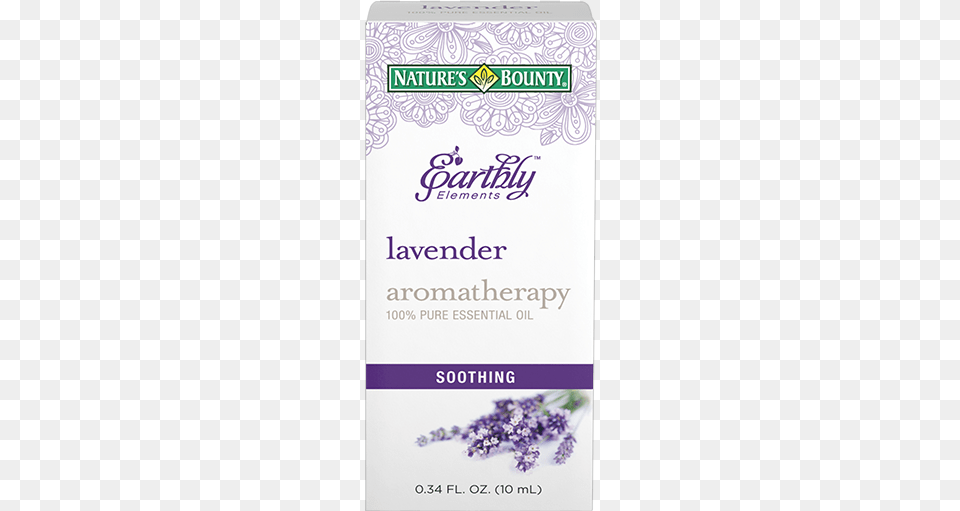 Lavendar Essential Oil Nature39s Bounty Earthly Elements Aromatherapy Lavender, Flower, Plant, Herbal, Herbs Free Png Download