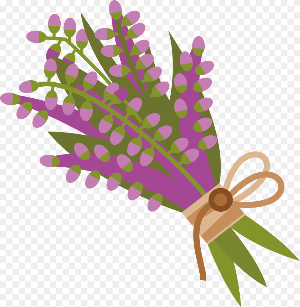 Lavendar Heather Flower Icon, Purple, Plant, Art, Graphics Free Transparent Png