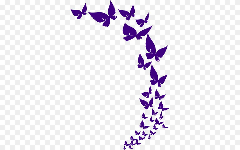 Lavender Clipart Butterfly, Leaf, Plant, Silhouette, Animal Png