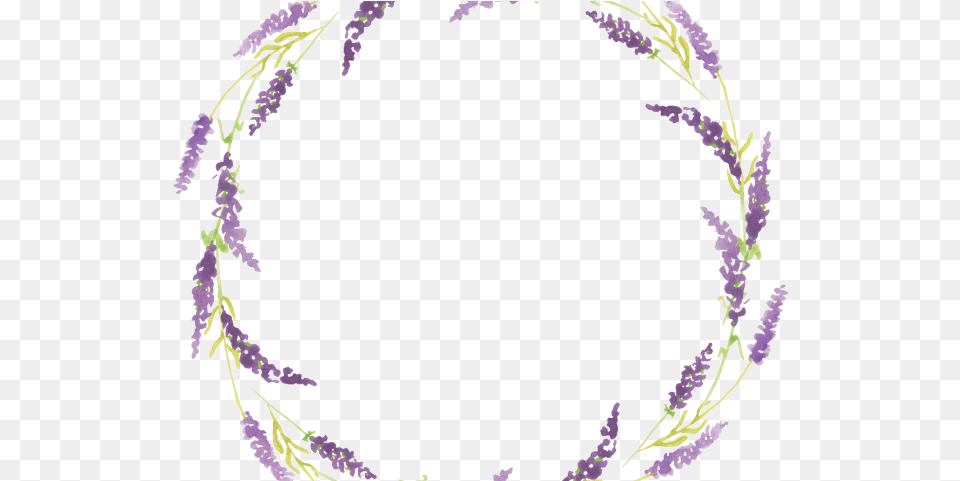 Lavender Clipart Circle Lavender Frame, Purple, Flower, Plant, Pattern Png