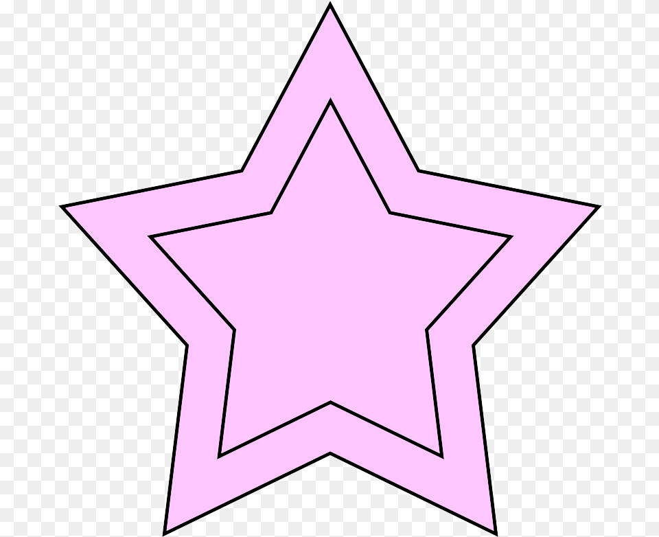 Lavender Clipart Star Transparent Light Pink Star, Star Symbol, Symbol, Scoreboard Free Png Download