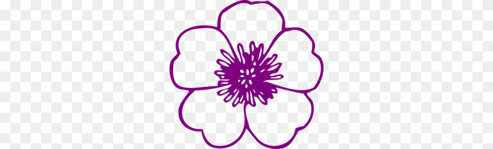 Lavender Flower Clipart, Anemone, Plant, Purple, Dahlia Png