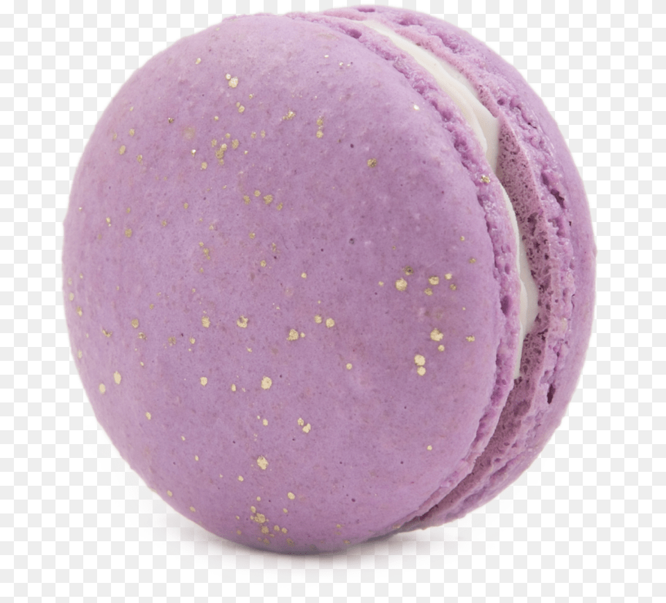 Lavender Honey Macaron By Mac Lab Bakery Lavender Macaron, Food, Sweets, Cream, Dessert Free Png