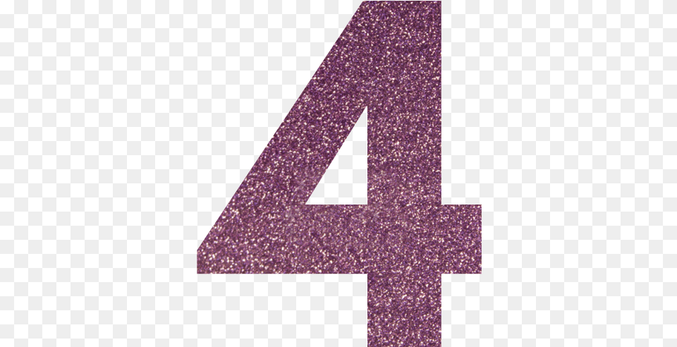 Lavender Purple Glitter Number Free Transparent Png