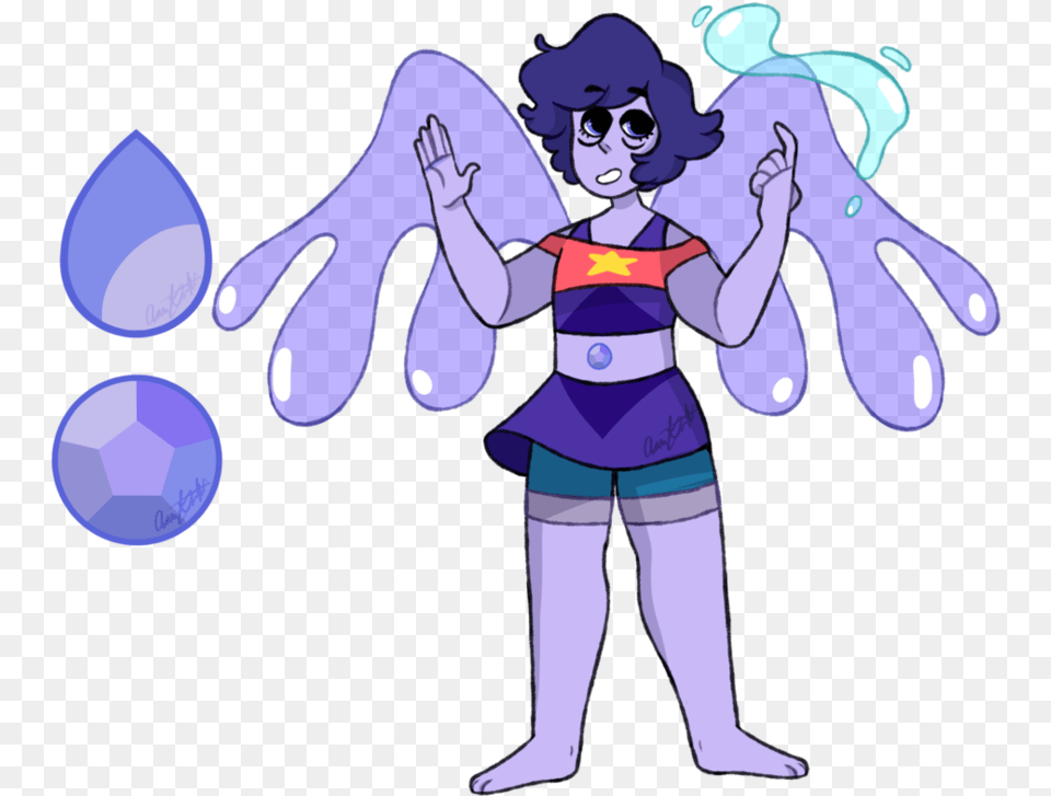 Lavender Quartz Lapis Lazuli Steven Universe Aaron Quartz Lapis Steven Universe, Person, Purple, Book, Comics Free Png Download