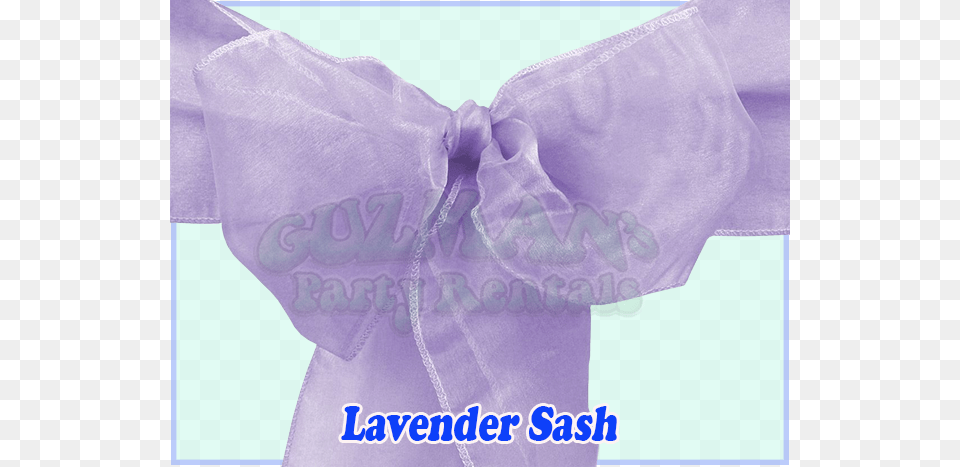 Lavender Sash Description Organza Sash Silver 10 Pack, Purple, Formal Wear, Blouse, Clothing Png