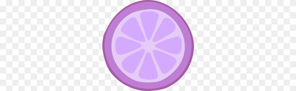 Lavender Slice Clip Art, Citrus Fruit, Food, Fruit, Plant Png Image