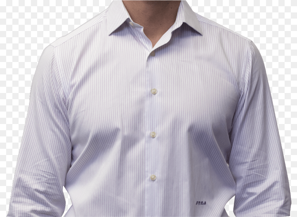 Lavender Stripe Shirt 140s 2 Ply Cotton Dress Shirt, Clothing, Dress Shirt, Long Sleeve, Sleeve Free Png