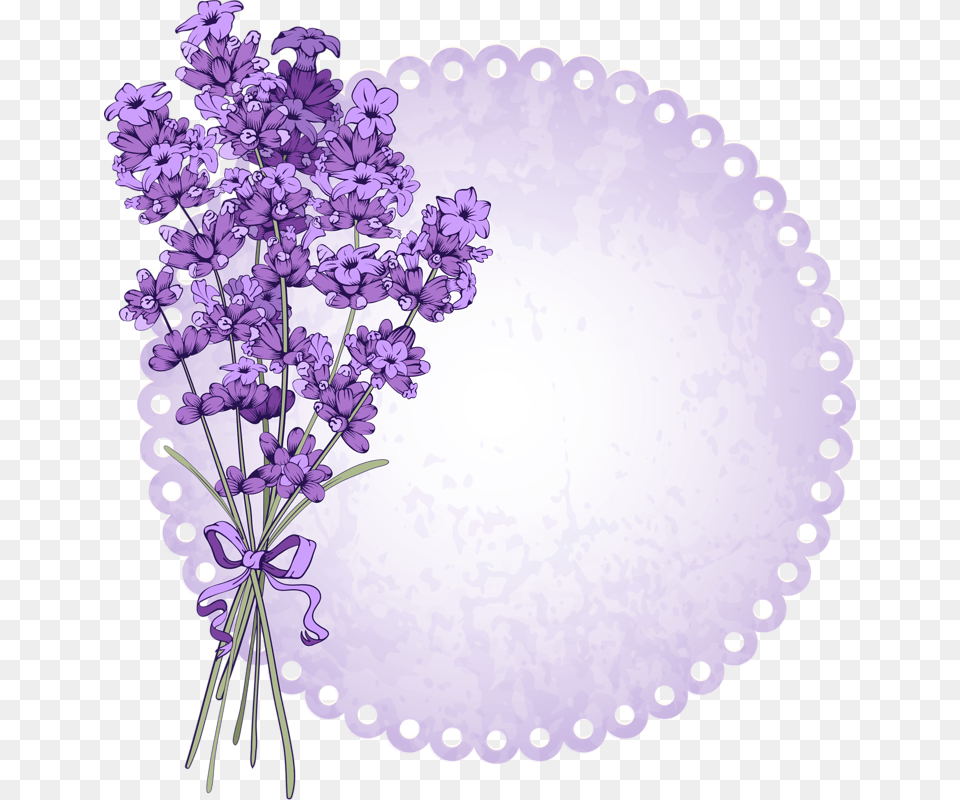 Lavender Watercolor Flower Lavender Background, Plant, Purple, Food, Dessert Free Transparent Png