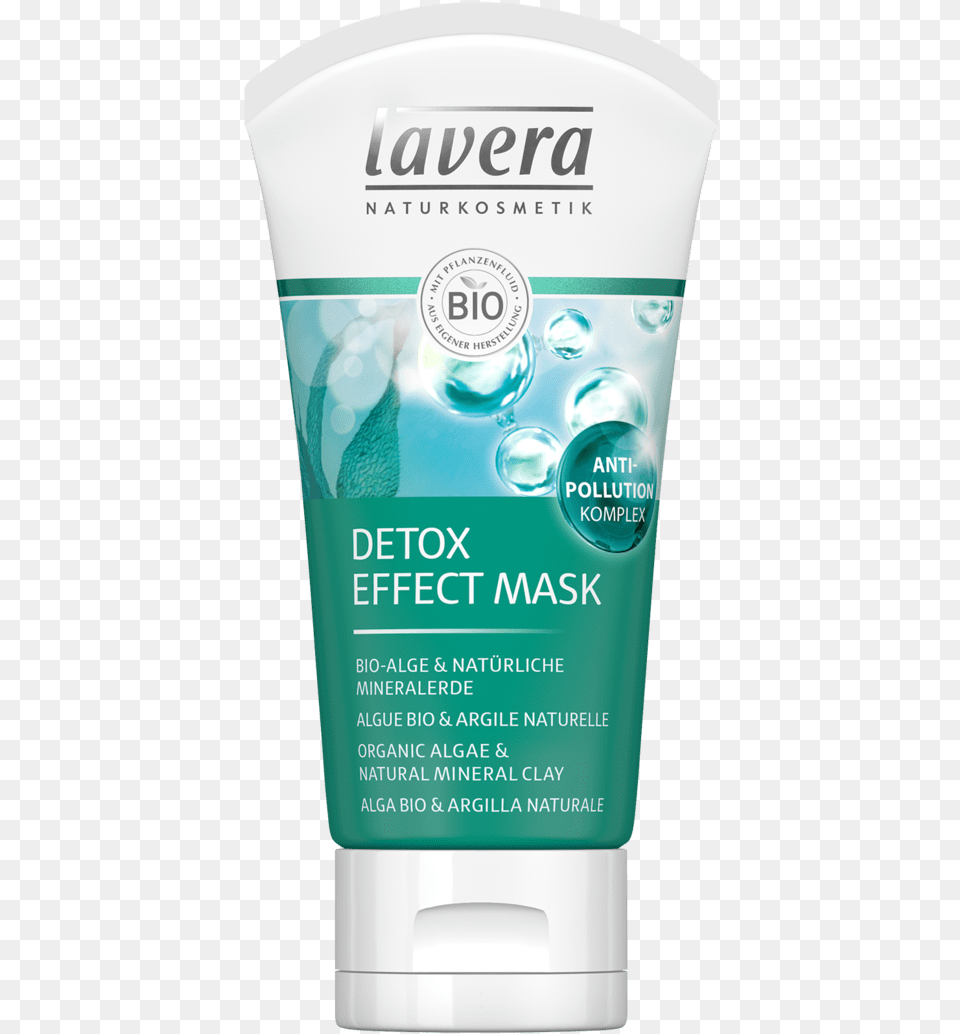 Lavera Detox Effect Mask, Bottle, Cosmetics, Can, Tin Free Png Download