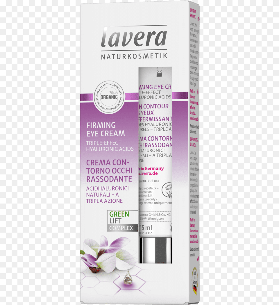 Lavera Firming Eye Cream, Advertisement, Poster, Herbal, Herbs Png Image