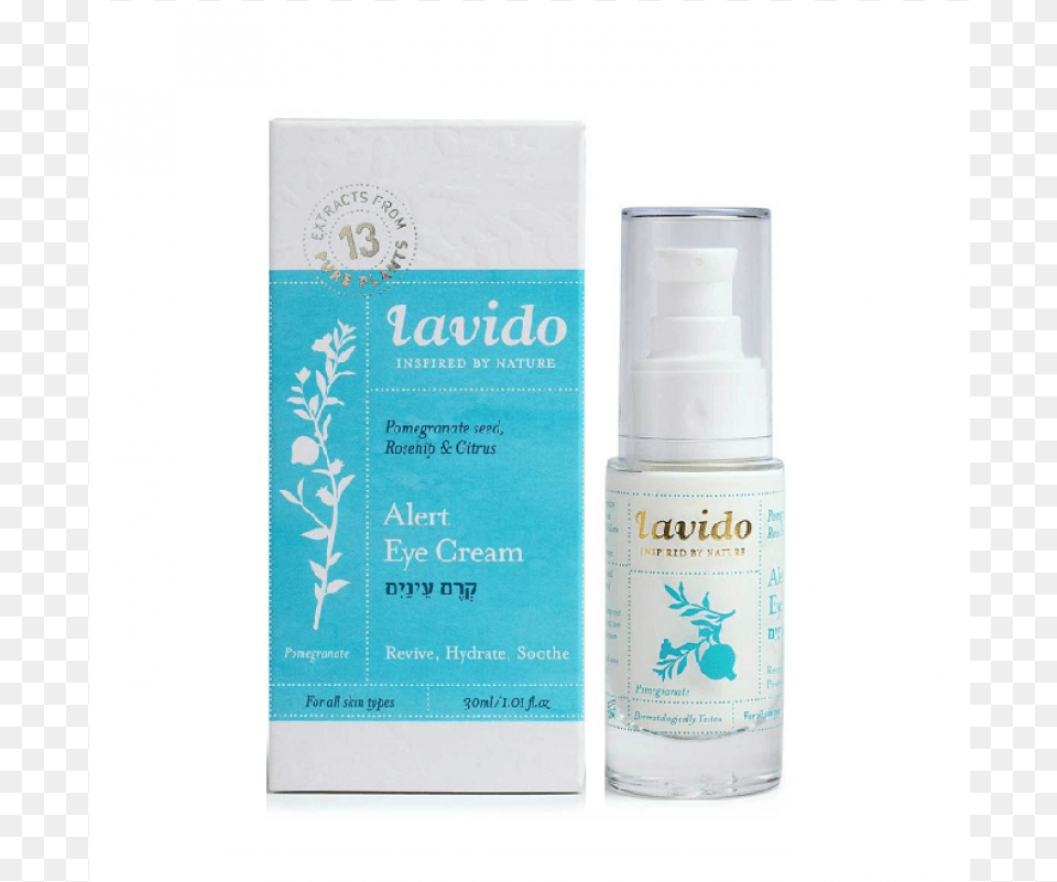Lavido Alert Eye Cream Pomegranate Seed Rosehip Amp Cosmetics, Bottle, Lotion, Business Card, Paper Free Png