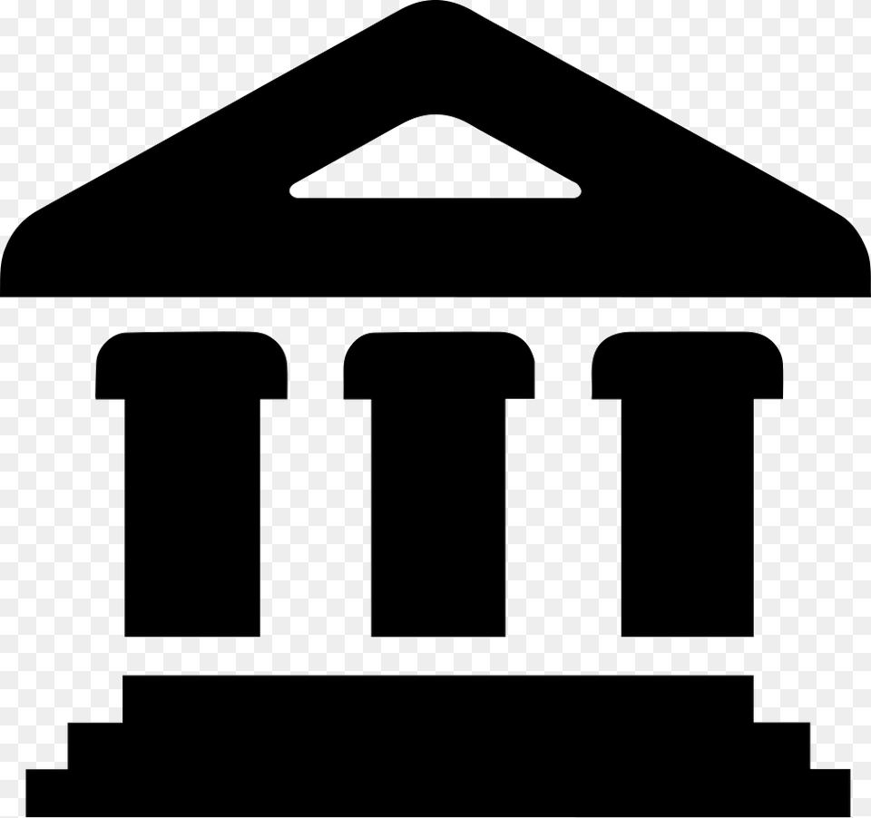 Law And Administrative Disputes Svg Icon Download Government Icon, Architecture, Pillar, Mailbox, Building Free Png