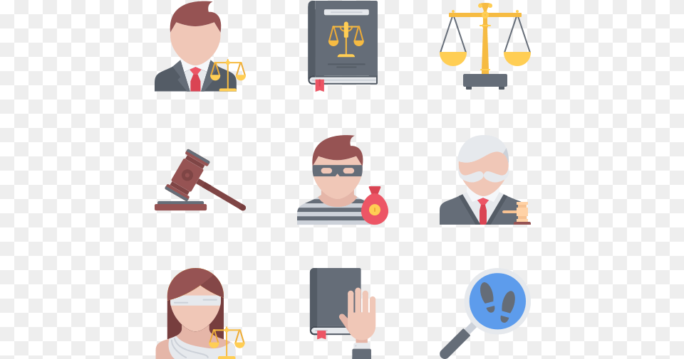 Law Cartoon, Person, People, Adult, Male Free Png