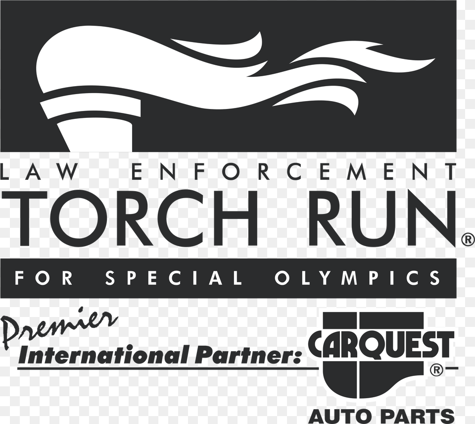 Law Enforcement Torch Run White, Light, Logo, Advertisement, Poster Free Transparent Png