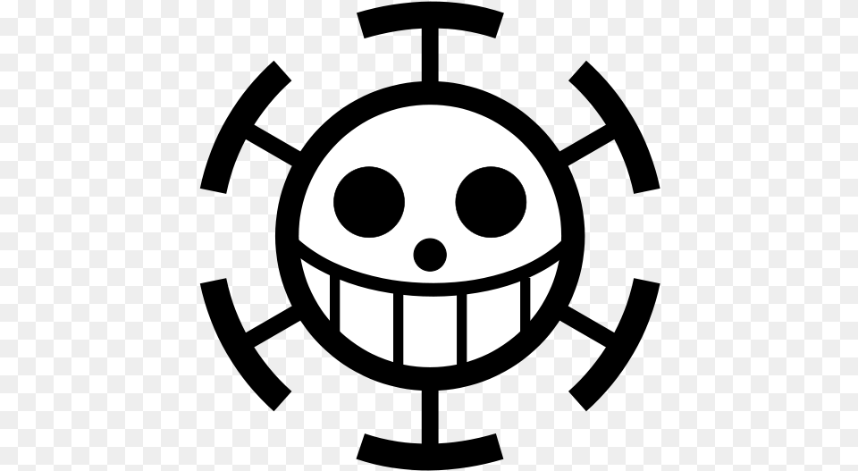 Law One Piece Logo, Stencil, Sphere Png Image