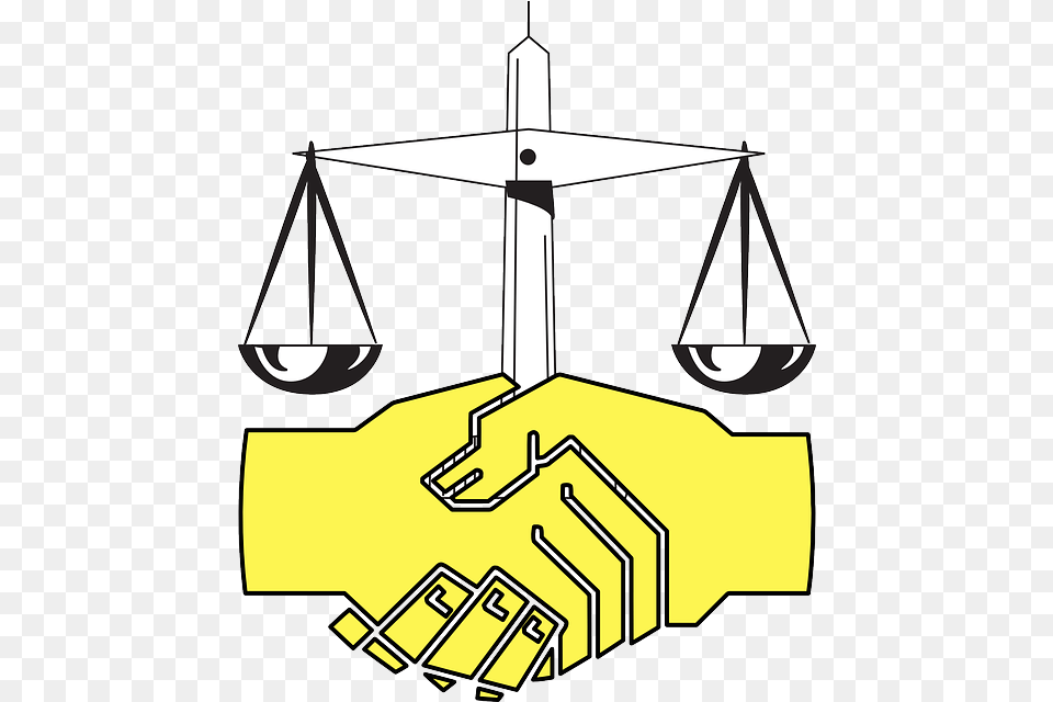 Law Scale And Hands Shaking Regimen Juridico De Una Empresa, Bulldozer, Machine, Arch, Architecture Free Transparent Png