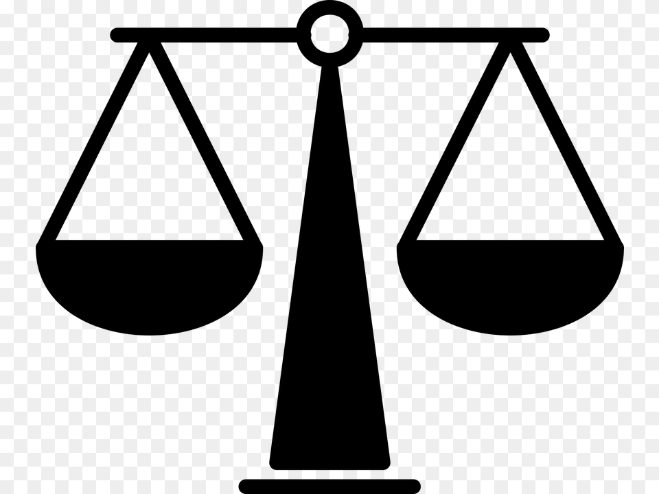 Law Theme Judge Gavel And Justice Balance Scale On White, Gray Free Png Download