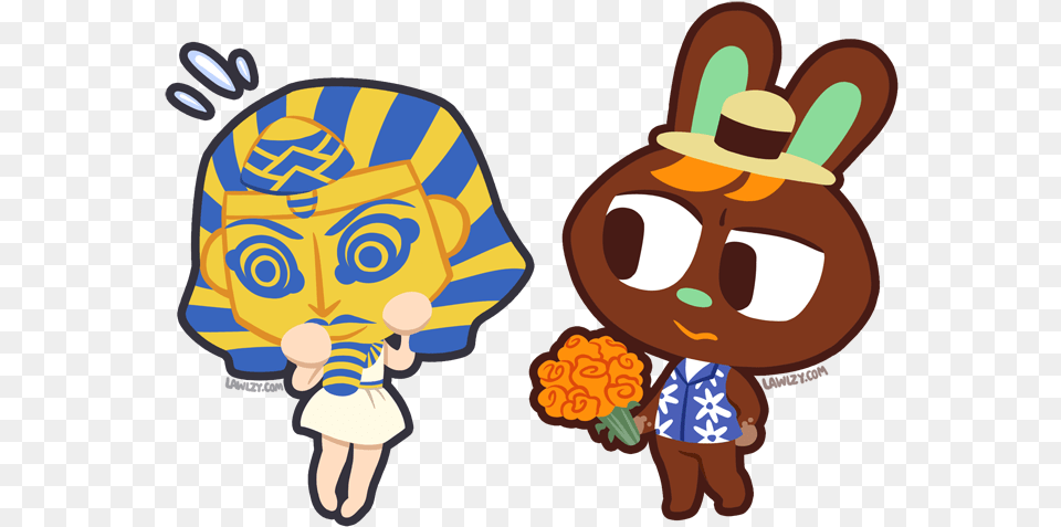 Lawlzy O Harein The King Tut Mask Nobody Can See You Animal Crossing Lawlzy, Baby, Person, Face, Head Free Png