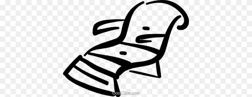 Lawn Chair Royalty Free Vector Clip Art Illustration, Clothing, Furniture, Glove, Armchair Png Image