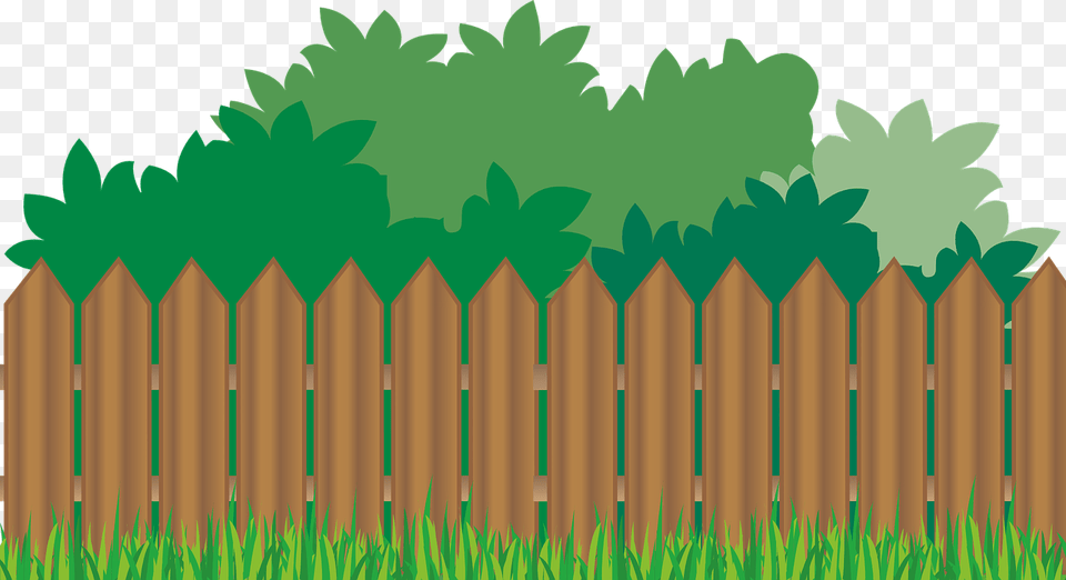 Lawn Clipart Fenced Yard, Fence, Picket, Nature, Outdoors Free Transparent Png